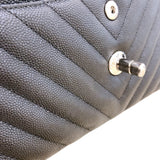 シャネル CHANEL マトラッセ23　Vステッチ A01113 キャビア/SV金具 レディース ショルダーバッグ