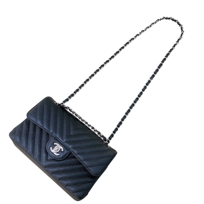 シャネル CHANEL マトラッセ23　Vステッチ A01113 キャビア/SV金具 レディース ショルダーバッグ