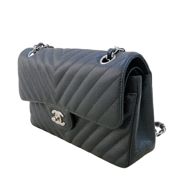 シャネル CHANEL マトラッセ23　Vステッチ A01113 キャビア/SV金具 レディース ショルダーバッグ