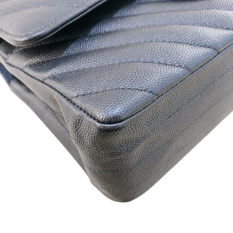 シャネル CHANEL マトラッセ23　Vステッチ A01113 キャビア/SV金具 レディース ショルダーバッグ