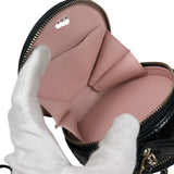 シャネル CHANEL ラウンドミニショルダーバッグ AP2940 ブラック ゴールド金具 パテントレザー レディース ショルダーバッグ