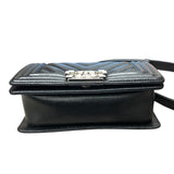 シャネル CHANEL ボーイシャネル20 シェブロン A67085 ブラック キャビアスキン レディース ショルダーバッグ