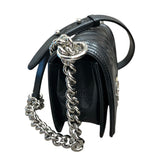 シャネル CHANEL ボーイシャネル20 シェブロン A67085 ブラック キャビアスキン レディース ショルダーバッグ