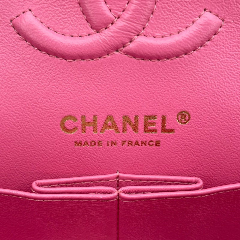 シャネル CHANEL マトラッセ25 A01113　30番台 ピンク　ゴールド金具 キャビアスキン レディース ショルダーバッグ