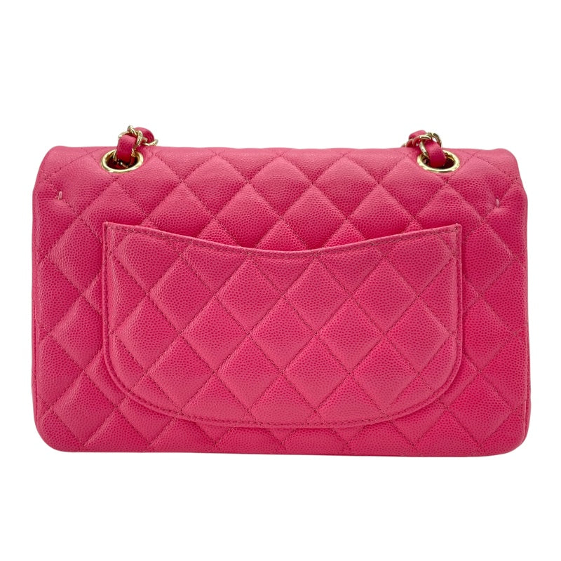 シャネル CHANEL マトラッセ25 A01113　30番台 ピンク　ゴールド金具 キャビアスキン レディース ショルダーバッグ