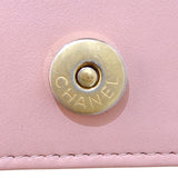 シャネル CHANEL ボーイシャネルチェーンウォレット A81969 ピンク　GD金具 キャビアスキン レディース ショルダーバッグ