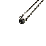 ティファニー TIFFANY＆CO バイザヤード ネックレス D0.03ct シルバー925 ジュエリー
