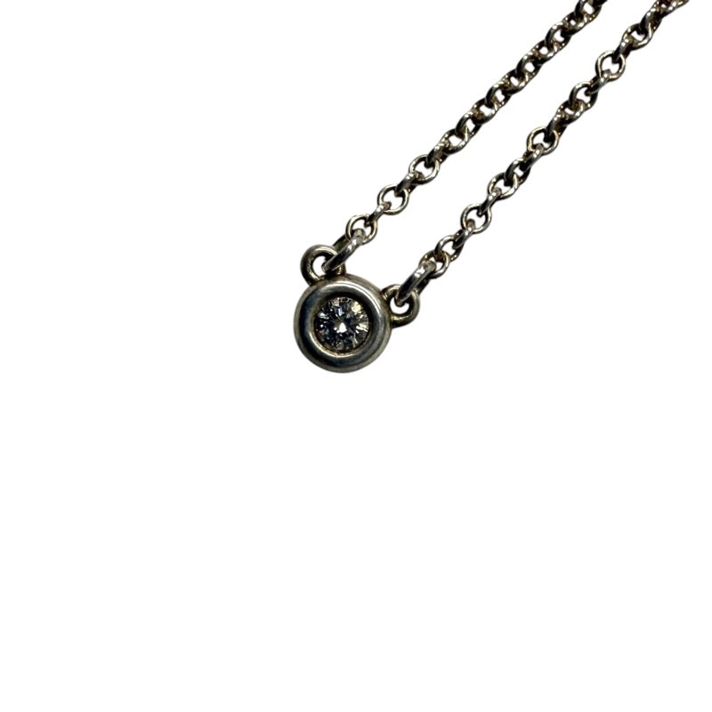 ティファニー TIFFANY＆CO バイザヤード ネックレス D0.03ct シルバー925 ジュエリー