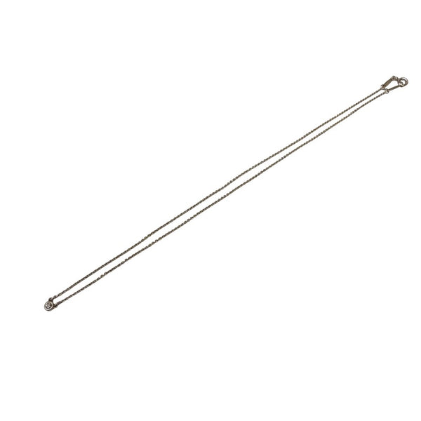ティファニー TIFFANY＆CO バイザヤード ネックレス D0.03ct シルバー925 ジュエリー