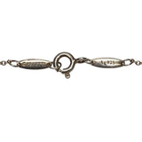ティファニー TIFFANY＆CO バイザヤード ネックレス D0.03ct シルバー925 ジュエリー