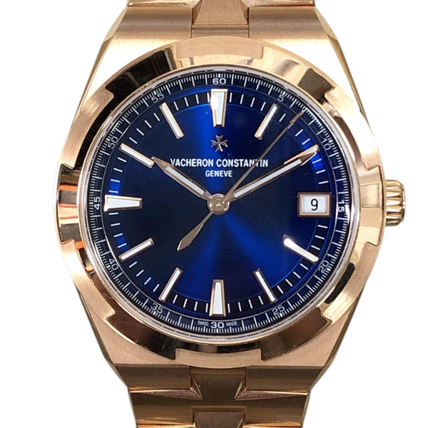 ヴァシュロン・コンスタンタン VACHERON CONSTANTIN オーヴァーシーズ 4520V/210R-B705 ブルー K18PG 自動巻き メンズ 腕時計