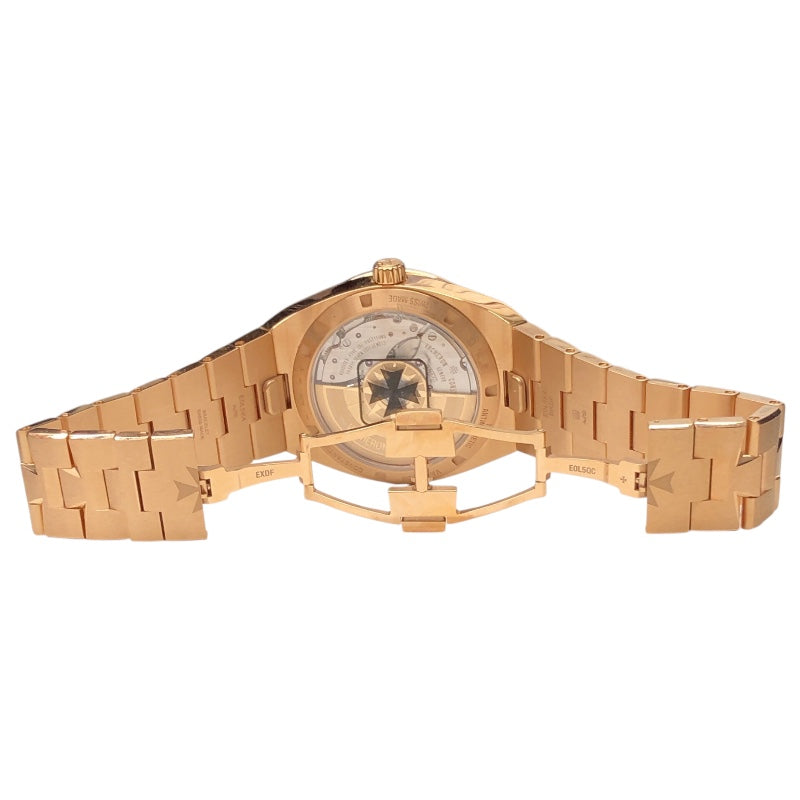 ヴァシュロン・コンスタンタン VACHERON CONSTANTIN オーヴァーシーズ 4520V/210R-B705 ブルー K18PG 自動巻き メンズ 腕時計