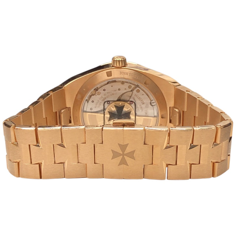 ヴァシュロン・コンスタンタン VACHERON CONSTANTIN オーヴァーシーズ 4520V/210R-B705 ブルー K18PG 自動巻き メンズ 腕時計