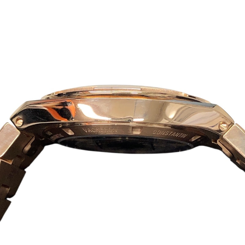 ヴァシュロン・コンスタンタン VACHERON CONSTANTIN オーヴァーシーズ 4520V/210R-B705 ブルー K18PG 自動巻き メンズ 腕時計