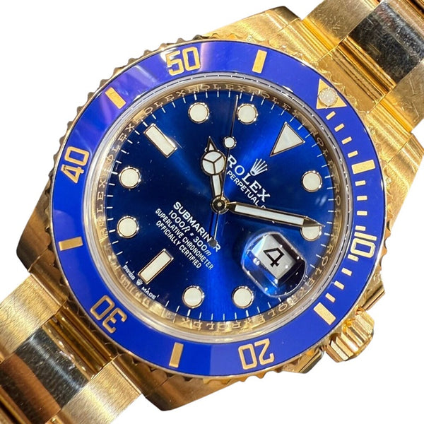 ロレックス ROLEX サブマリーナ・デイト 126618LB K18イエローゴールド メンズ 腕時計