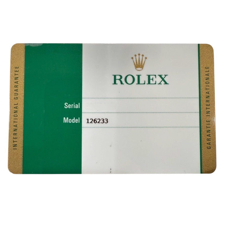 ロレックス ROLEX デイトジャスト36 126234 K18イエローゴールド×ステンレススチール メンズ 腕時計