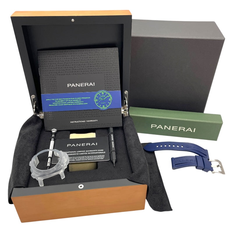 パネライ PANERAI ルミノールマリーナスペッキオブルー PAM01316 ブルー SS 自動巻き メンズ 腕時計