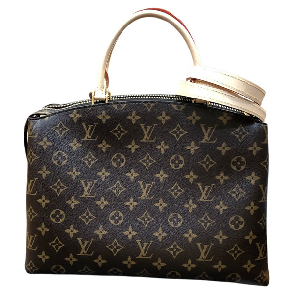 ルイ・ヴィトン LOUIS VUITTON グラン・パレMM M45898 ブラウン モノグラムキャンバス レディース ショルダーバッグ