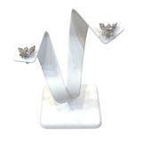 ハリーウィンストン HARRY WINSTON ウィンストンクラスター ダイヤピアス シルバー Pt950/ダイヤモンド ジュエリー