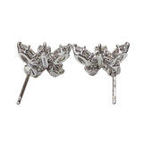 ハリーウィンストン HARRY WINSTON ウィンストンクラスター ダイヤピアス シルバー Pt950/ダイヤモンド ジュエリー