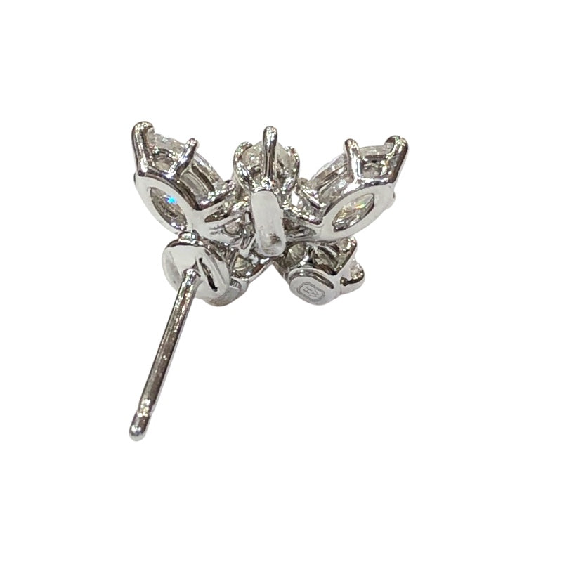ハリーウィンストン HARRY WINSTON ウィンストンクラスター ダイヤピアス シルバー Pt950/ダイヤモンド ジュエリー