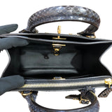 ルイ・ヴィトン LOUIS VUITTON シティスティーマーミニ N96317 ネイビー　GD金具 パイソン/カーフ レディース ハンドバッグ