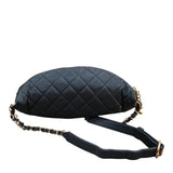 シャネル CHANEL マトラッセウエストバッグ AS0465 ブラック GD金具 キャビアスキン ユニセックス ウエストバッグ