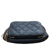 シャネル CHANEL マトラッセウエストバッグ AS0465 ブラック GD金具 キャビアスキン ユニセックス ウエストバッグ