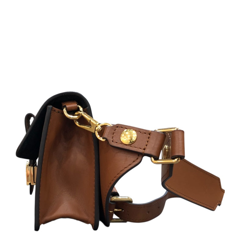 ルイ・ヴィトン LOUIS VUITTON バムバッグ ドーフィーヌ M44586 ブラウン　GD金具 モノグラム・リバース レディース ウエストバッグ