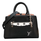 ルイ・ヴィトン LOUIS VUITTON マレル・トート BB M59952 ブラック　SV金具 エピレザー/モノグラムキャンパス レディース ハンドバッグ