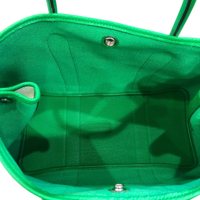 定率割引 西日本 ガーデンパーティPM HERMES エルメス Y刻 SV金具 バンブー 小物