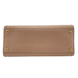 プラダ PRADA サフィアーノ2WAYバッグ 1BA228 ピンクベージュ　ゴールド金具 サフィアーノレザー レディース ショルダーバッグ