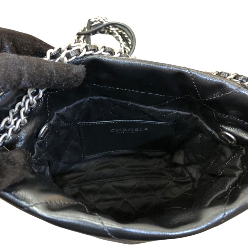 シャネル CHANEL シャネル22　ミニ AS3980 ブラック SV金具 シャイニーカーフ レディース ショルダーバッグ