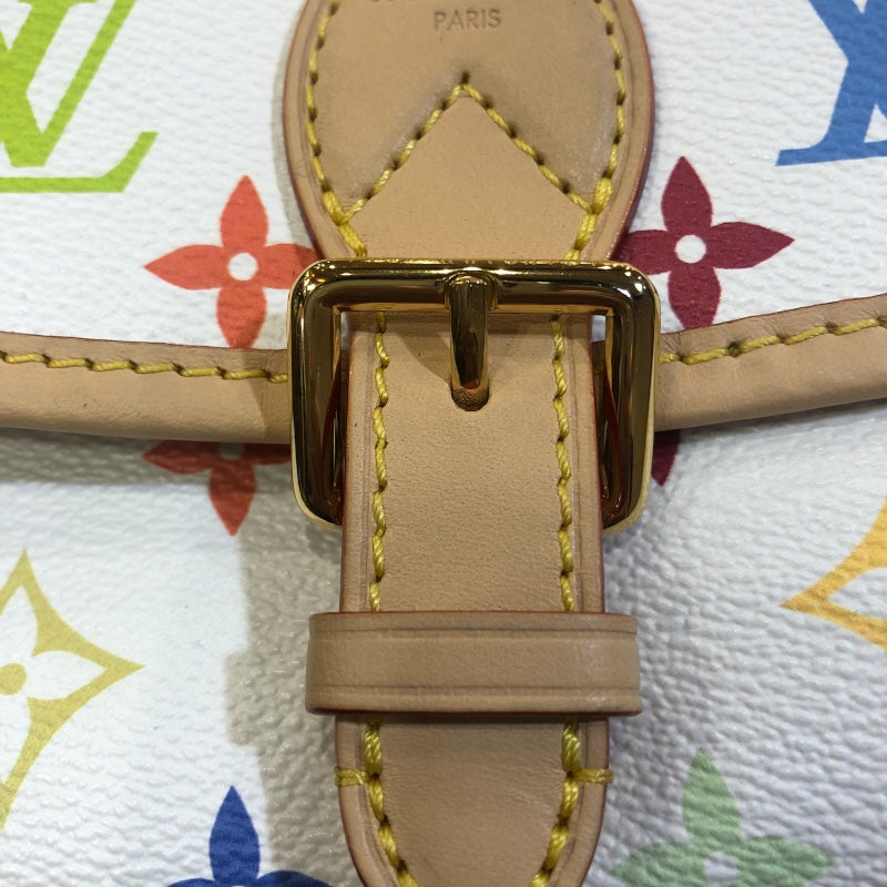 ルイ・ヴィトン LOUIS VUITTON ナノ ディアヌ 村上隆コラボ M14194 マルチカラー GD金具 モノグラム ユニセックス ショルダーバッグ