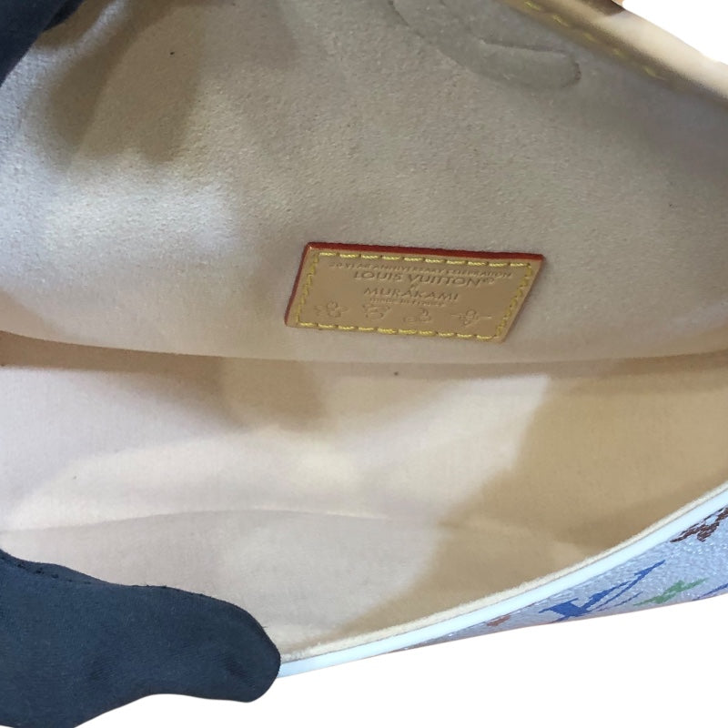 ルイ・ヴィトン LOUIS VUITTON ナノ ディアヌ 村上隆コラボ M14194 マルチカラー GD金具 モノグラム ユニセックス ショルダーバッグ