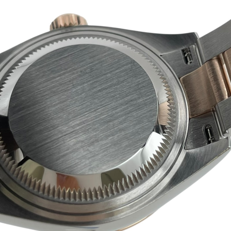 ロレックス ROLEX デイトジャスト28 チョコ 279161 チョコレートブラウン K18PG/SS 自動巻き レディース 腕時計