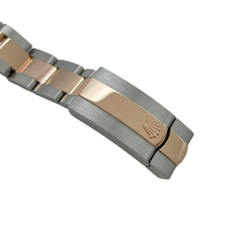 ロレックス ROLEX デイトジャスト28 チョコ 279161 チョコレートブラウン K18PG/SS 自動巻き レディース 腕時計