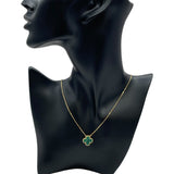 ヴァンクリーフ＆アーペル Van Cleef & Arpels ヴィンテージアルハンブラ ネックレス ゴールド 750/マラカイト ジュエリー