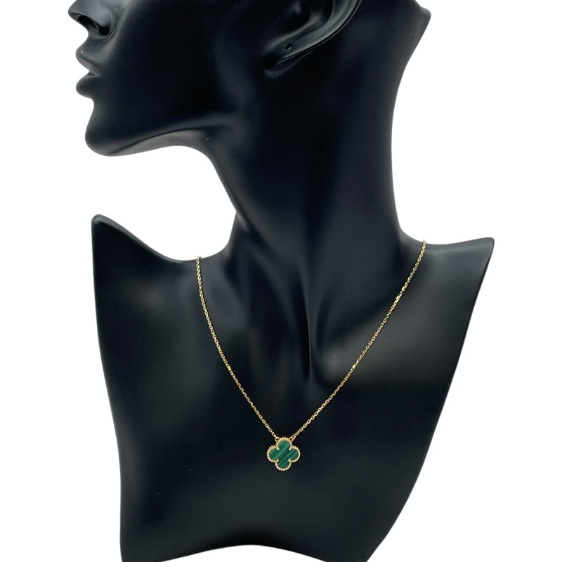 ヴァンクリーフ＆アーペル Van Cleef & Arpels ヴィンテージアルハンブラ ネックレス ゴールド 750/マラカイト ジュエリー