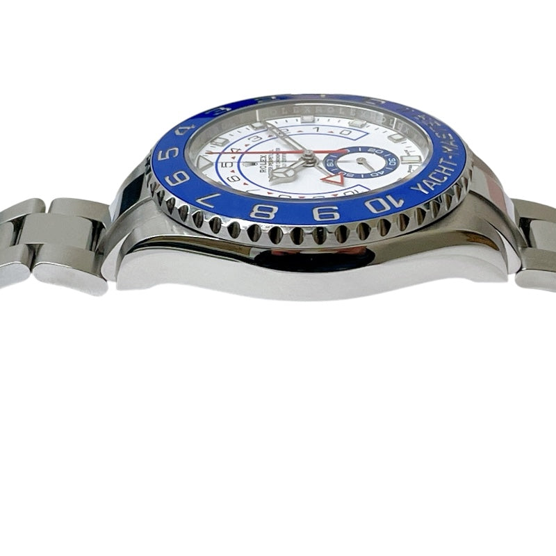 ロレックス ROLEX ヨットマスター2 116680 ホワイト SS 自動巻き メンズ 腕時計
