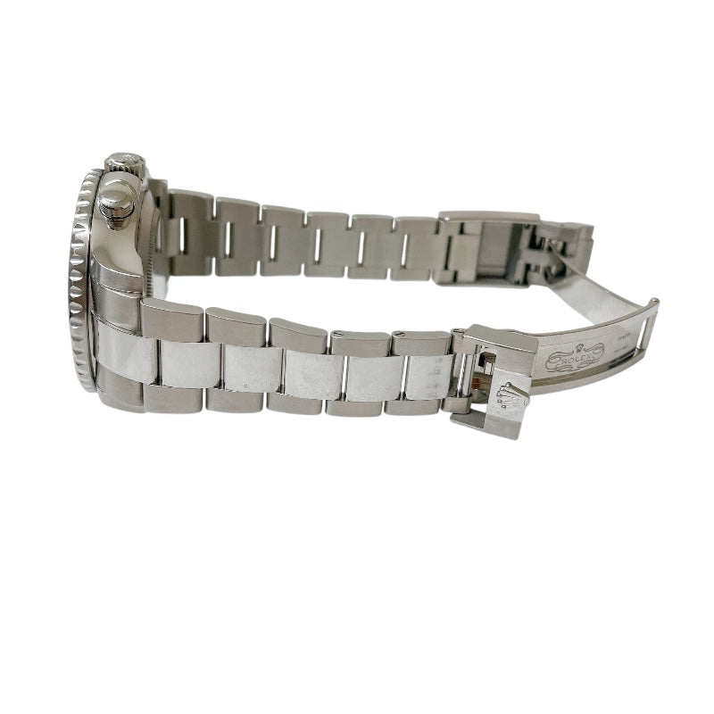 ロレックス ROLEX ヨットマスター2 116680 ホワイト SS 自動巻き メンズ 腕時計