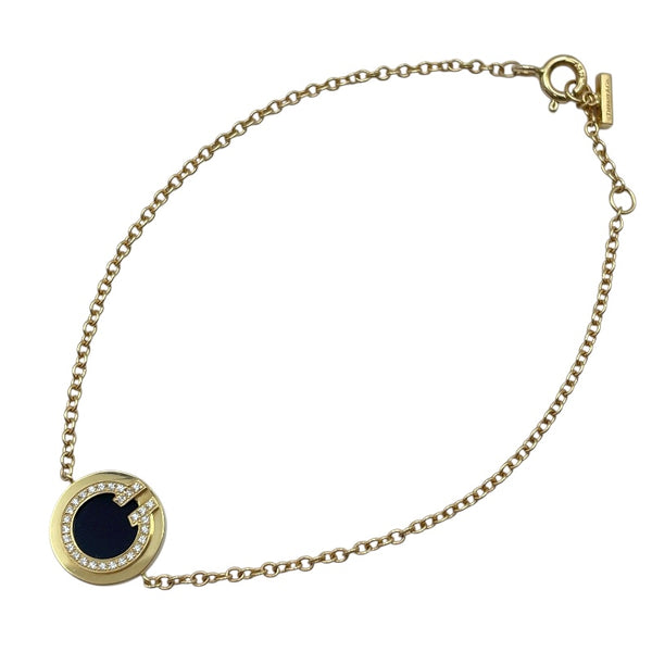 ティファニー TIFFANY＆CO Tサークルダイヤモンドブレスレット ゴールド Au750 ジュエリー