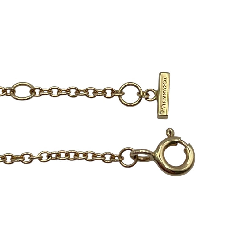 ティファニー TIFFANY＆CO Tサークルダイヤモンドブレスレット ゴールド Au750 ジュエリー
