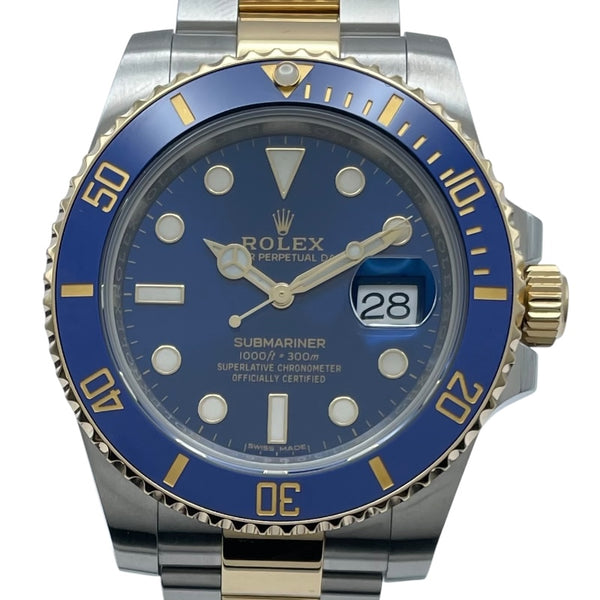ロレックス ROLEX サブマリーナ 116613LB ブルー YG/SS メンズ 腕時計