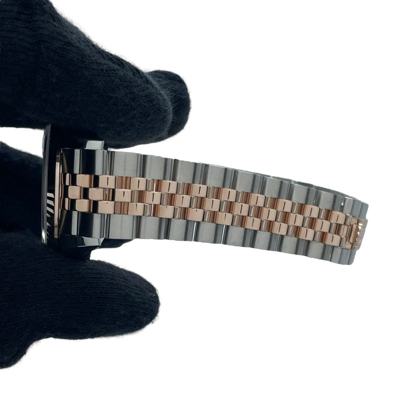 ロレックス ROLEX デイトジャスト28 オリーブグリーン 279171G オリーブグリーン PG/SS レディース 腕時計