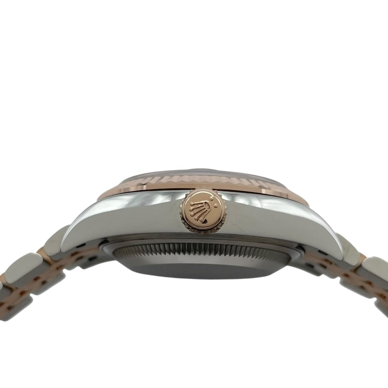 ロレックス ROLEX デイトジャスト28 オリーブグリーン 279171G オリーブグリーン PG/SS レディース 腕時計