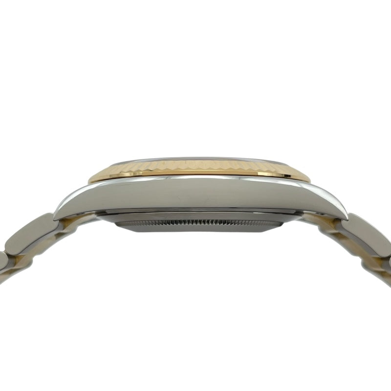 ロレックス ROLEX デイトジャスト41 126333 ブラック K18/SS メンズ 腕時計