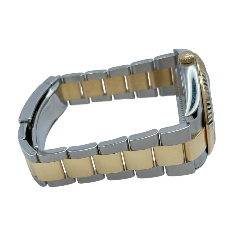 ロレックス ROLEX デイトジャスト41 126333 ブラック K18/SS メンズ 腕時計