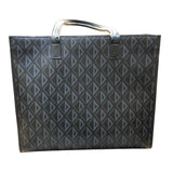 クリスチャン・ディオール Christian Dior CDダイヤモンドサファリトートバッグ 1ESSH224CDP ブラック/シルバー金具 PVC メンズ トートバッグ