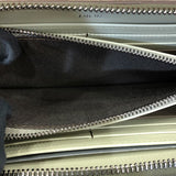 クリスチャン・ディオール Christian Dior CDIconロングジップウォレット 2ESBC252CDI カーキ/シルバー金具 レザー ユニセックス 長財布
